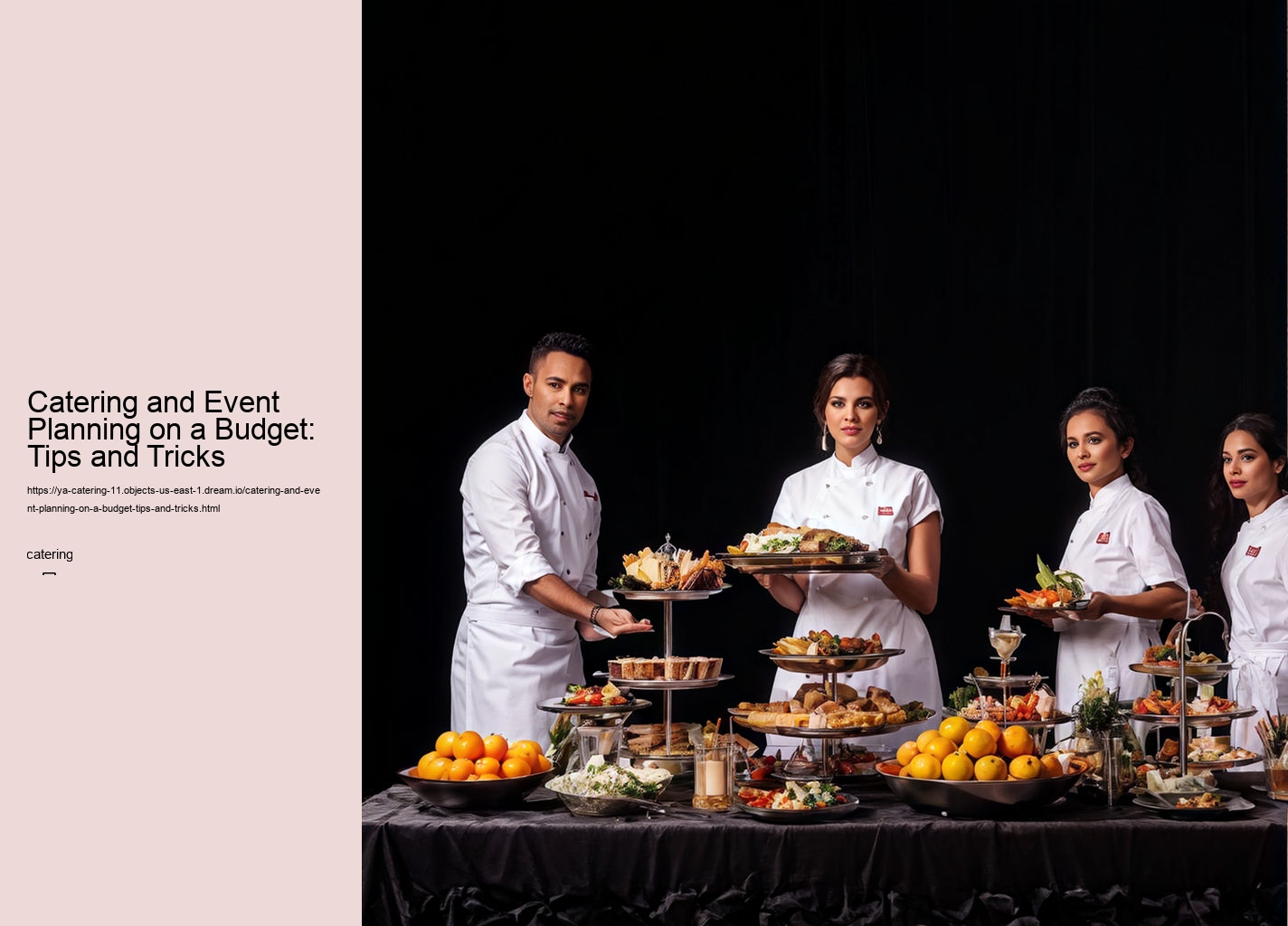 Catering and Event Planning on a Budget: Tips and Tricks